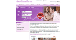 Desktop Screenshot of de.sugarmommydate.com